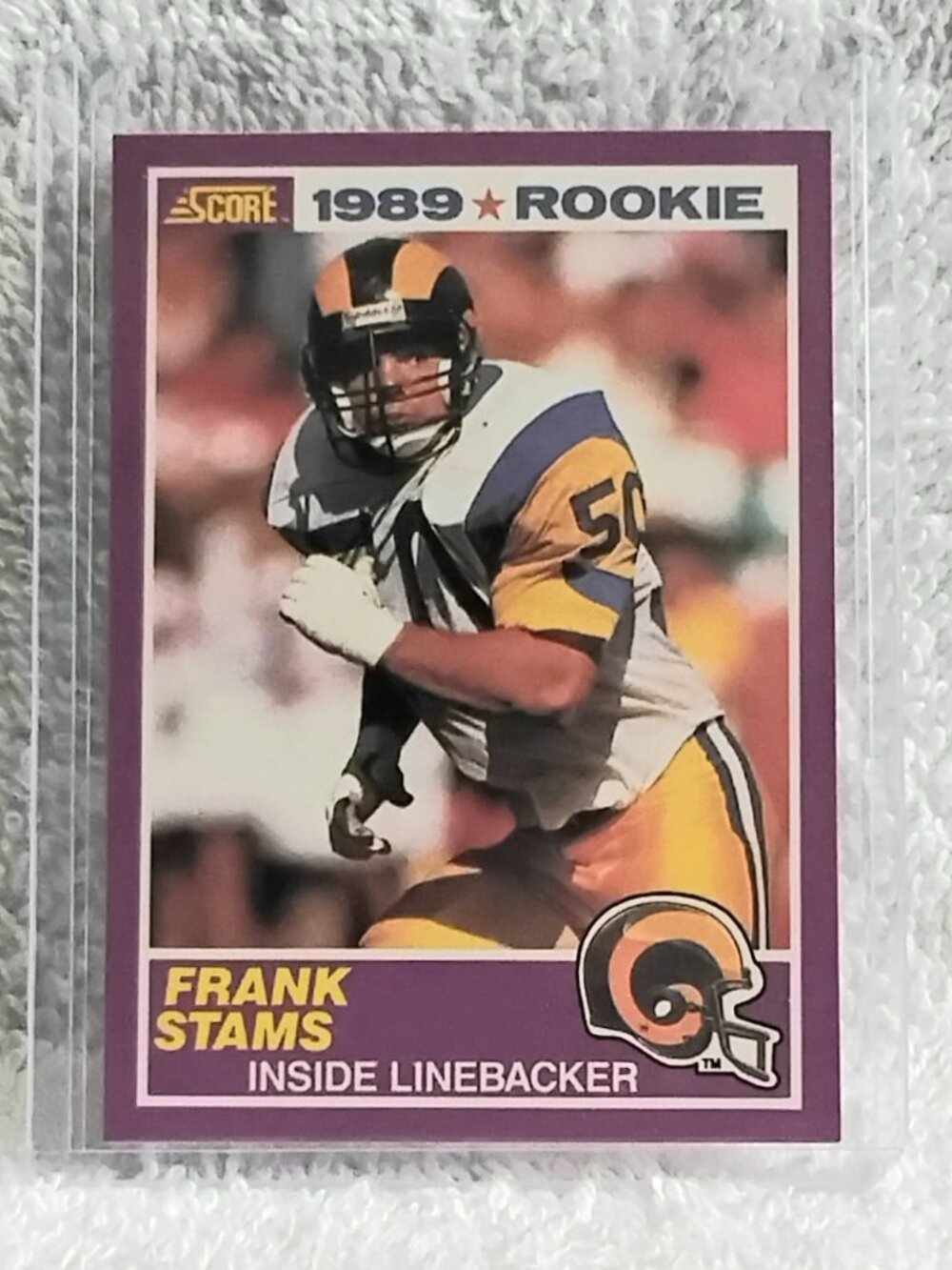 5/$20 Mint 1989 Score Frank Stams NFL Supplemental 1989 Rookie Card 434S!!
